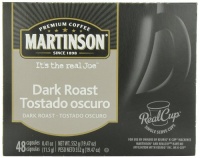 Martinson Coffee Capsules, Dark Roast Package compatible with Keurig K-Cup Brewers, 48 Count Martinson Coffee Capsules, Dark Roast Package compatible with Keurig K-Cup Brewers, 48 Count