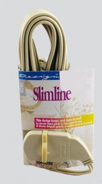 SlimLine 2239 Flat Plug Extension Cord, 2-Wire, Beige, 7-Foot SlimLine 2239 Flat Plug Extension Cord, 2-Wire, Beige, 7-Foot