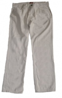 Perry Ellis Portfolio Men's 5 Pocket Straight Leg Jeans - Size: 36/32 Light Stone Perry Ellis Portfolio Men's 5 Pocket Straight Leg Jeans - Size: 36/32 Light Stone
