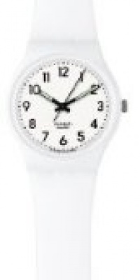 Swatch Women's GW151 Quartz Plastic White Dial Watch Swatch Women's GW151 Quartz Plastic White Dial Watch