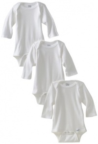 Gerber Unisex-Baby Newborn 3 Pack Longsleeve Onesies Brand Gerber Unisex-Baby Newborn 3 Pack Longsleeve Onesies Brand