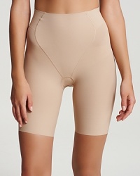This long leg panty features a clean look and a slenderizing control panel. Style #80565 This long leg panty features a clean look and a slenderizing control panel. Style #80565