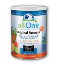All One Powder Multiple Vitamins & Minerals, Original Formula, 2.2-Pound Can All One Powder Multiple Vitamins & Minerals, Original Formula, 2.2-Pound Can