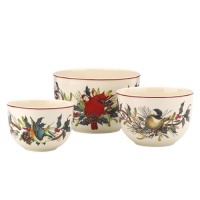 Lenox Winter Greetings Nesting Bowls, Set of 3 Lenox Winter Greetings Nesting Bowls, Set of 3