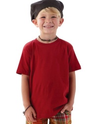 Rabbit Skins Toddler Fine Crewneck Jersey T-Shirt, Chill, 3T Rabbit Skins Toddler Fine Crewneck Jersey T-Shirt, Chill, 3T