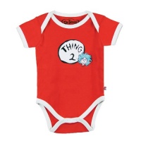 Dr. Seuss By Bumkins Bodysuit, Thing 2, 3 Months Dr. Seuss By Bumkins Bodysuit, Thing 2, 3 Months