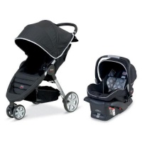 Britax B-Agile and B-Safe Travel System, Black Britax B-Agile and B-Safe Travel System, Black