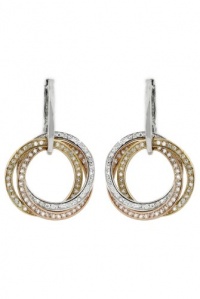 Effy Jewlery Moderna Trio Diamond Circle Earrings, .92 TCW Effy Jewlery Moderna Trio Diamond Circle Earrings, .92 TCW