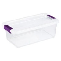 Sterilite 6-Quart ClearView Latch Box 12-Pack Sterilite 6-Quart ClearView Latch Box 12-Pack