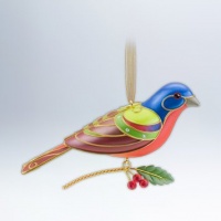 Painted Bunting Beauty of Birds #8 2012 Hallmark Ornament Painted Bunting Beauty of Birds #8 2012 Hallmark Ornament