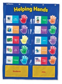 Learning Resources Helping Hands Pocket Chart Learning Resources Helping Hands Pocket Chart
