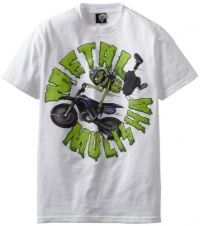 Metal Mulisha Boys 8-20 Trick Tee, White, Small Metal Mulisha Boys 8-20 Trick Tee, White, Small