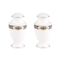 Lenox Vintage Jewel Salt and Pepper Set, White Lenox Vintage Jewel Salt and Pepper Set, White