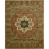 Nourison Jaipur Ja33 5'6 x 8'6 Brick Area Rug Nourison Jaipur Ja33 5'6 x 8'6 Brick Area Rug