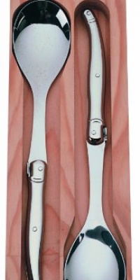 Jean Dubost 2-Piece Stainless Steel Salad Servers Jean Dubost 2-Piece Stainless Steel Salad Servers
