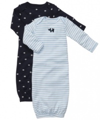 Carters 2-pk. Elephant Collection Sleeper Gown Set BLUE One Sz Carters 2-pk. Elephant Collection Sleeper Gown Set BLUE One Sz