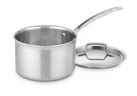 Cuisinart MCP193-18N MultiClad Pro Stainless Steel 3-Quart Saucepan with Cover Cuisinart MCP193-18N MultiClad Pro Stainless Steel 3-Quart Saucepan with Cover