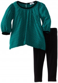 Splendid Littles Baby-Girls Newborn Geo Dot Tunic Set, Jade, 6-12 Splendid Littles Baby-Girls Newborn Geo Dot Tunic Set, Jade, 6-12