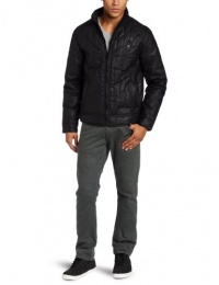 Marc Ecko Cut & Sew Men's Quilted Coated Jacket Marc Ecko Cut & Sew Men's Quilted Coated Jacket