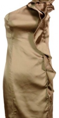 Calvin Klein Ruffle Trim Off Shoulder Dress Calvin Klein Ruffle Trim Off Shoulder Dress