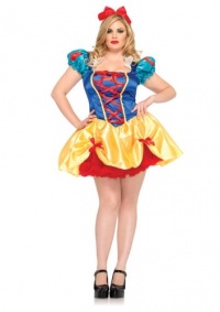 Leg Avenue Women's Plus-Size Fairy Tale Snow White Costume Leg Avenue Women's Plus-Size Fairy Tale Snow White Costume