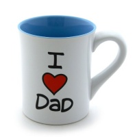 Enesco 4026594 Our Name Is Mud by Lorrie Veasey I Heart Dad 16-Ounce Mug, 4-1/2-Inch Enesco 4026594 Our Name Is Mud by Lorrie Veasey I Heart Dad 16-Ounce Mug, 4-1/2-Inch