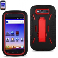 Samsung Galaxy S Blaze 4G / T769 Black / Red Combo Silicone Case Samsung Galaxy S Blaze 4G / T769 Black / Red Combo Silicone Case