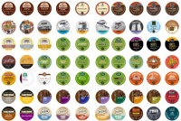 Crazy Cups Coffee Only Gift Sampler, Single-cup coffee pack sampler for Keurig K-Cup Brewers, 70-Count Crazy Cups Coffee Only Gift Sampler, Single-cup coffee pack sampler for Keurig K-Cup Brewers, 70-Count