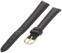 Timex Women's Q7B786 Padded Calfskin 12mm Black Replacement Watchband Timex Women's Q7B786 Padded Calfskin 12mm Black Replacement Watchband