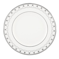 Lenox 822933 Iced Pirouette Salad Plate, White Lenox 822933 Iced Pirouette Salad Plate, White