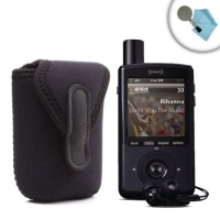 Protective Portable Satellite Radio Carrying Case Pouch with Dura-Neoprene, Belt Clip & Cleaning Kit for Sirius XM XMp3i , XPMP3H1 - Includes Radio Cleaning Kit! Protective Portable Satellite Radio Carrying Case Pouch with Dura-Neoprene, Belt Clip & Cleaning Kit for Sirius XM XMp3i , XPMP3H1 - Includes Radio Cleaning Kit!