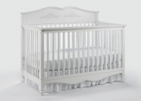 Graco Victoria Non Drop Side 5 In 1 Convertible Crib, White Graco Victoria Non Drop Side 5 In 1 Convertible Crib, White