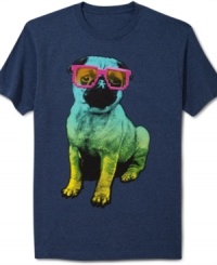 Digging the dog? Take this cool t-shirt from Fifth Sun for a walk in the park. Digging the dog? Take this cool t-shirt from Fifth Sun for a walk in the park.