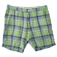 Polo Ralph Lauren Men's Slim Fit Beach Plaid Madras Short, 34, Green Plaid Polo Ralph Lauren Men's Slim Fit Beach Plaid Madras Short, 34, Green Plaid