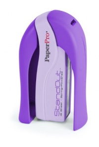 PaperPro StandOut Standup Stapler, Purple (1454) PaperPro StandOut Standup Stapler, Purple (1454)