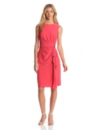 Jones New York Women's Sleeveless Solid Dress