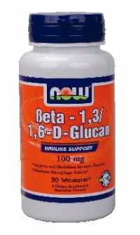 NOW Foods Beta 1,3/ 1,6-D-Glucan, 90 Capsules,100mg (Pack of 2) NOW Foods Beta 1,3/ 1,6-D-Glucan, 90 Capsules,100mg (Pack of 2)