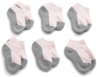 Jefferies Socks Girls 2-6X Seamless Sport Low Cut Half Cushion 6 Pair Pack Socks Jefferies Socks Girls 2-6X Seamless Sport Low Cut Half Cushion 6 Pair Pack Socks