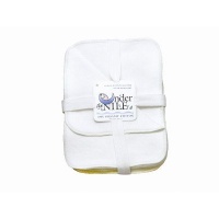 Under the Nile 12 Piece Year Round Basics Sherpa Wash Cloth, White Under the Nile 12 Piece Year Round Basics Sherpa Wash Cloth, White