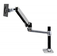 Ergotron LX Desk Mount LCD Arm, Tall Pole (45-295-026) Ergotron LX Desk Mount LCD Arm, Tall Pole (45-295-026)
