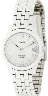 Timex Women's T2N255 Analog Silver-Tone Case and Bracelet Dress Watch Timex Women's T2N255 Analog Silver-Tone Case and Bracelet Dress Watch