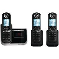 Motorola DECT 6.0 Enhanced Cordless Phone with 3 Handsets and Digital Answering System L803 Motorola DECT 6.0 Enhanced Cordless Phone with 3 Handsets and Digital Answering System L803
