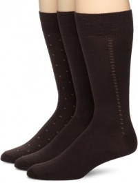 Kenneth Cole Men's All Over Dots 3 Pack Socks Kenneth Cole Men's All Over Dots 3 Pack Socks