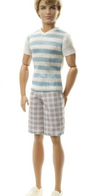 Barbie Ken Fashionistas Ken Striped Shirt Doll Barbie Ken Fashionistas Ken Striped Shirt Doll