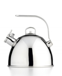 Give your stovetop a taste of classic elegance in beautifully mirror-polished stainless steel that quickly heats water and holds up against all of the wear and tear of the kitchen by easily wiping clean for a good-as-new look that never fades. Lifetime warranty. Give your stovetop a taste of classic elegance in beautifully mirror-polished stainless steel that quickly heats water and holds up against all of the wear and tear of the kitchen by easily wiping clean for a good-as-new look that never fades. Lifetime warranty.
