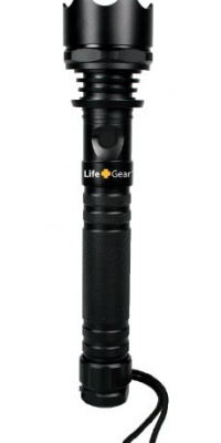 Life+Gear LG319 Outdoor Series Super Bright 360 Lumens Cree LED Flashlight, Black Life+Gear LG319 Outdoor Series Super Bright 360 Lumens Cree LED Flashlight, Black