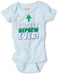 Sara Kety Baby-Boys Newborn Cutest Nephew One, Light Blue, 12-18 Months Sara Kety Baby-Boys Newborn Cutest Nephew One, Light Blue, 12-18 Months