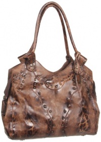 Frye Vintage Stud Shoulder Bag,Taupe,One Size Frye Vintage Stud Shoulder Bag,Taupe,One Size