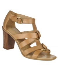 Perfectly versatile, the Disco sandals by Naturalizer wear equally well at both the office and on the dance floor. Metal hardware trims the strappy upper atop a chunky stacked heel. Perfectly versatile, the Disco sandals by Naturalizer wear equally well at both the office and on the dance floor. Metal hardware trims the strappy upper atop a chunky stacked heel.