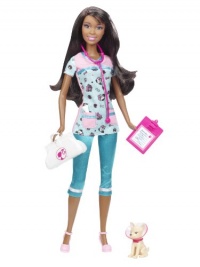 Barbie I Can Be Pet Vet African American Doll Barbie I Can Be Pet Vet African American Doll